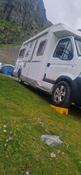 Renault Knaus Wohnmobil - Ankenes, Norwegen