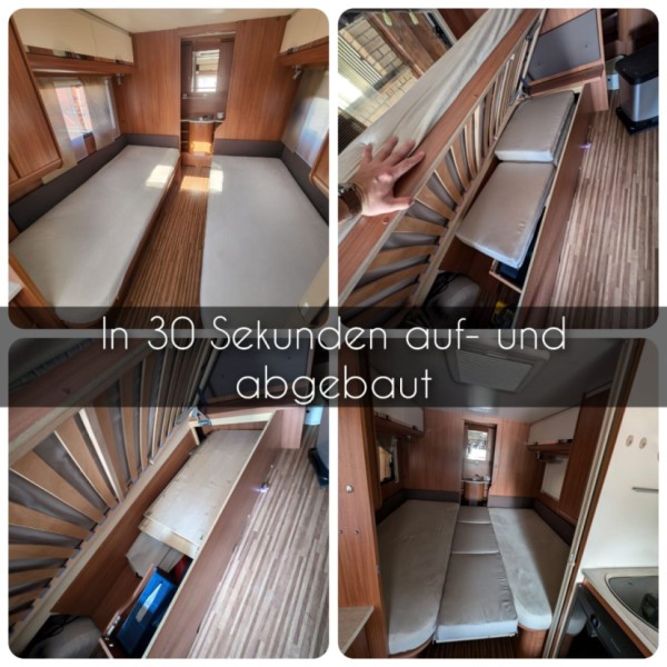 Adria Adora 542 UT mit XXL Familienbett (190cm x 220cm) Wohnwagen - Nürensdorf, Schweiz