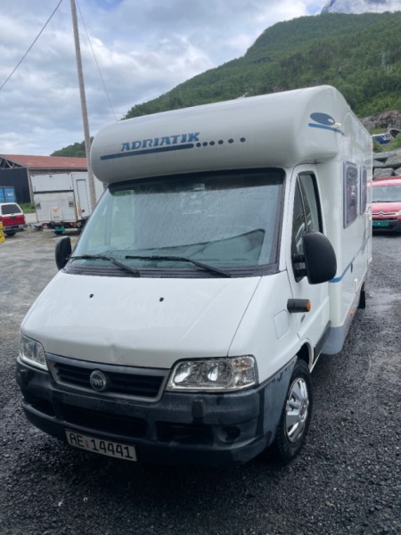 Adria Mobil Wohnmobil - Narvik, Norwegen