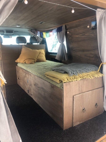 Volkswagen Transporter Campingbus - Bøstad, Norwegen