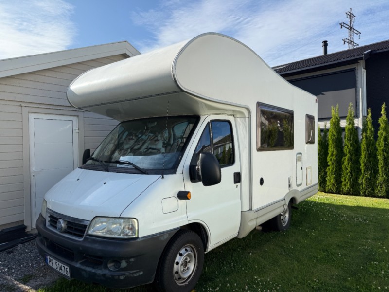 Fiat Bobil Wohnmobil - Solbergelva, Norwegen