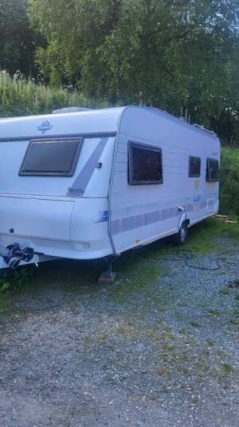 Hobby - Wohnwagen - Flatåsen, Norwegen
