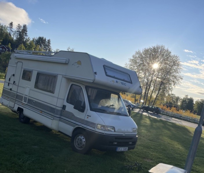 Fiat TEC 645A Wohnmobil - Häljarp, Schweden