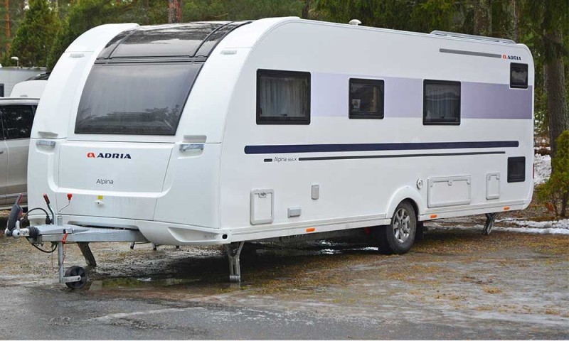 Adria Alpina 663 UK Wohnwagen - Rajamäki, Finnland