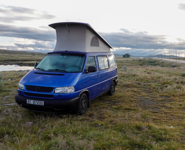 Volkswagen T4 California Campingbus - Blomsterdalen, Norwegen