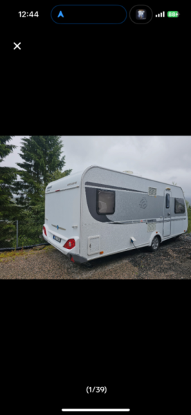 Knaus W08 Wohnwagen - Espeland, Norwegen