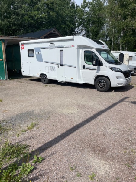Fiat P740GJ Wohnmobil - Ankarsrum, Schweden