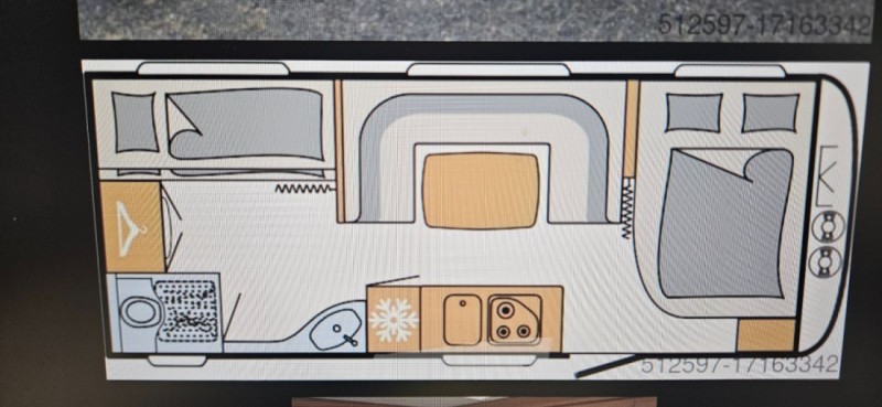 Dethleffs Camper QMK 540 Wohnwagen - Köngen, Deutschland