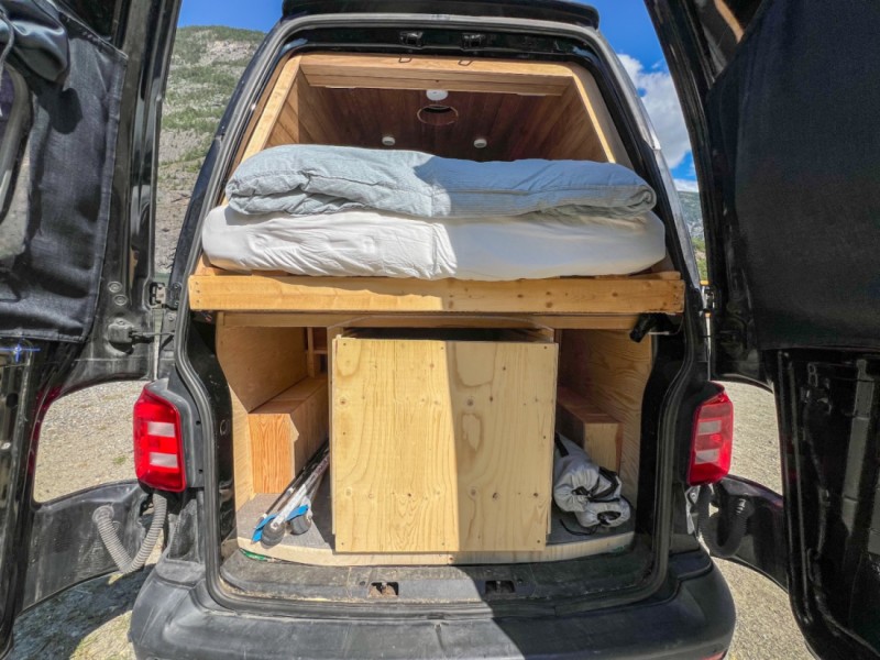 VW Transporter Campingbus - Gardermoen, Norwegen