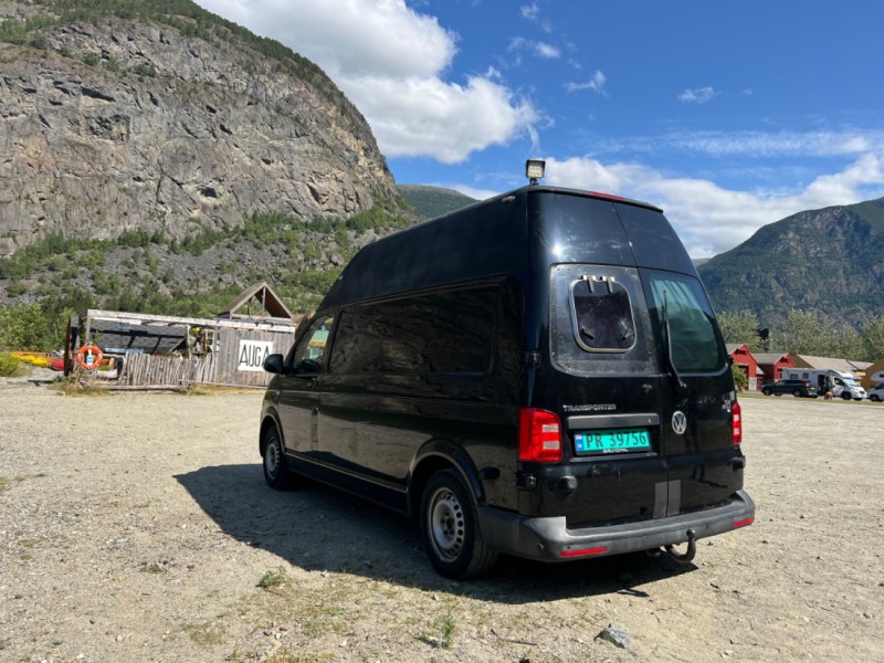 VW Transporter Campingbus - Gardermoen, Norwegen