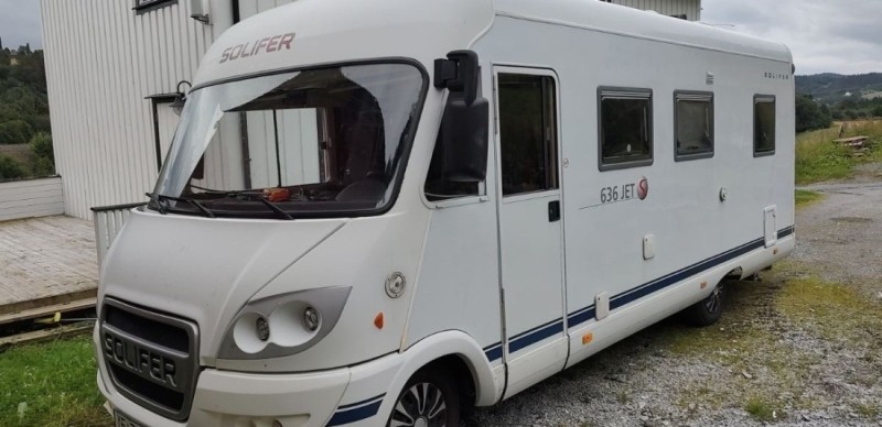 Solifer 636 JET Campingbus - Mosvik, Norwegen