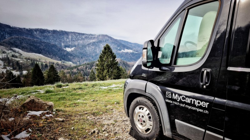 Fiat Ducato Campingbus - Kerzers, Schweiz