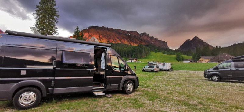 Fiat Ducato Campingbus - Kerzers, Schweiz