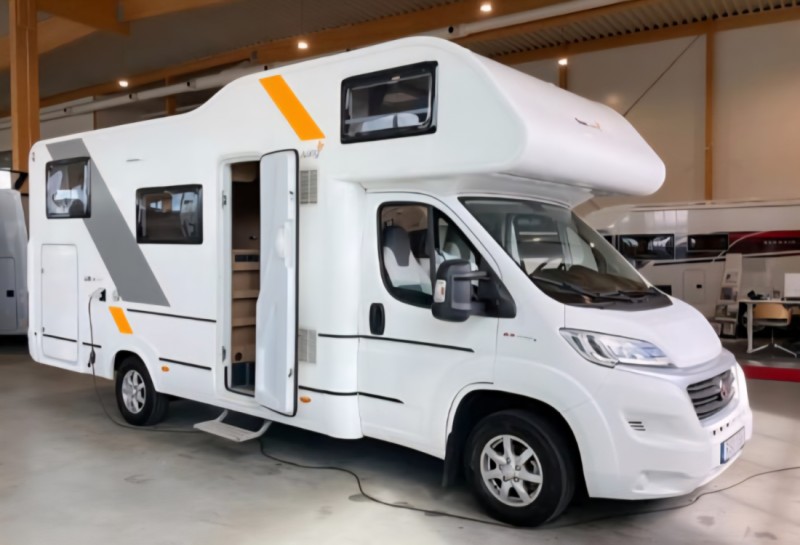 Fiat Lido A 49 DP Wohnmobil - Västerås, Schweden