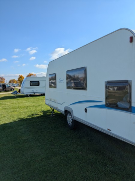 Bürstner Premio 485TK Caravane - Adelboden, Suisse