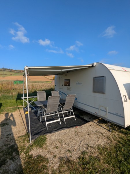 Bürstner Premio 485TK Caravane - Adelboden, Suisse