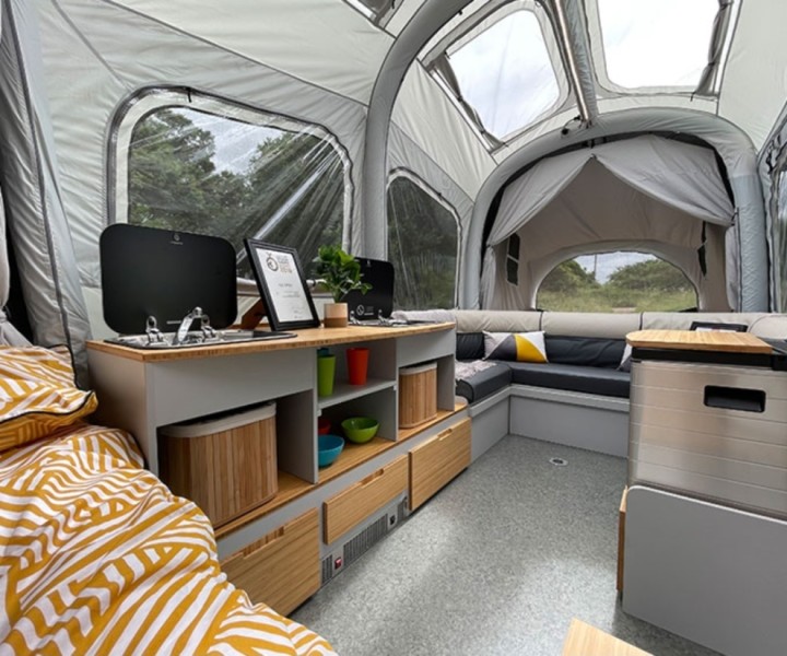 Opus Opus Folding Camper Wohnwagen - Södertälje, Schweden