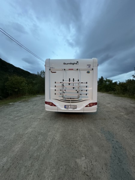 Capron T 69 L / T 449 / T 738 Wohnmobil - Kvaløya, Norwegen