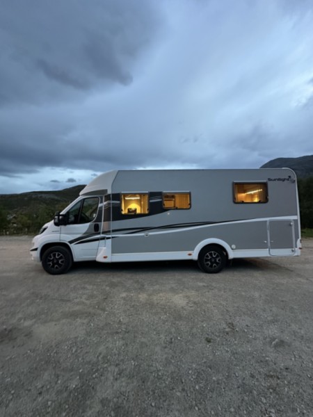 Capron T 69 L / T 449 / T 738 Wohnmobil - Kvaløya, Norwegen
