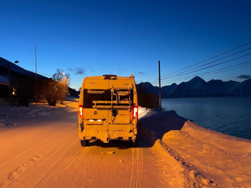 Fiat Westfalia Amundsen Wohnmobil - Tromsdalen, Norwegen