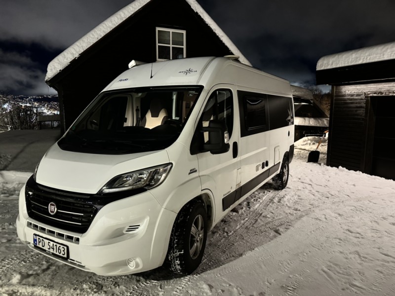 Fiat Westfalia Amundsen Wohnmobil - Tromsdalen, Norwegen