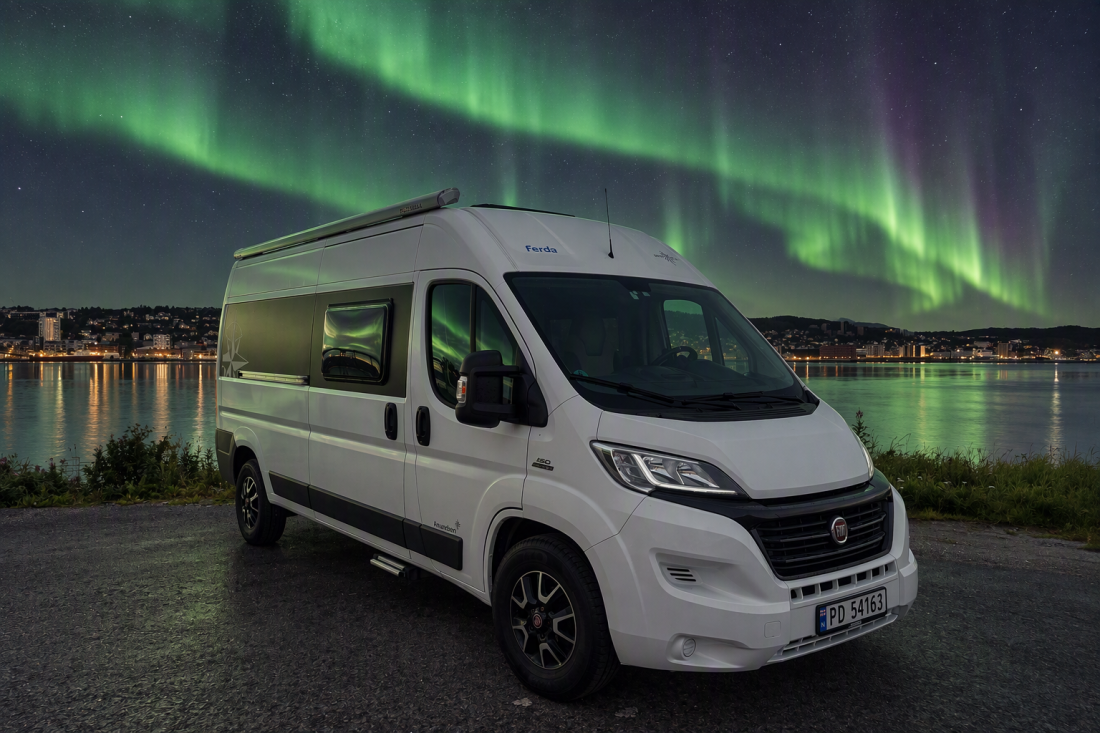 Fiat Westfalia Amundsen Van - Tromsdalen, Norvège