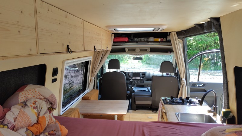 VW Crafter Bybobil - Lausanne, Sveits