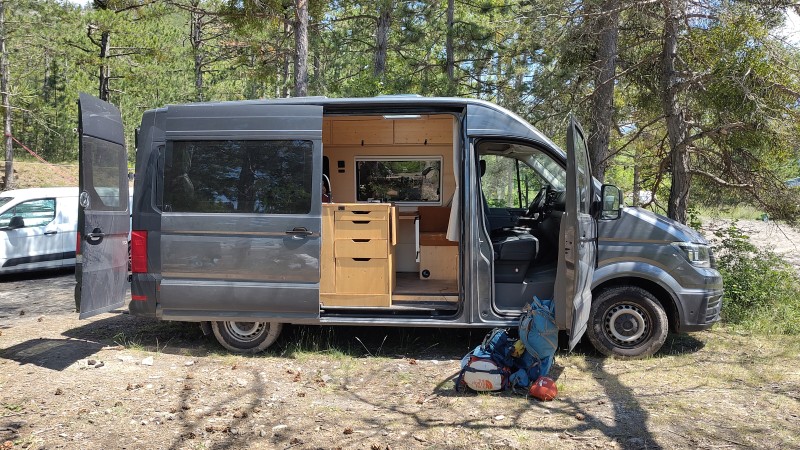 VW Crafter Bybobil - Lausanne, Sveits