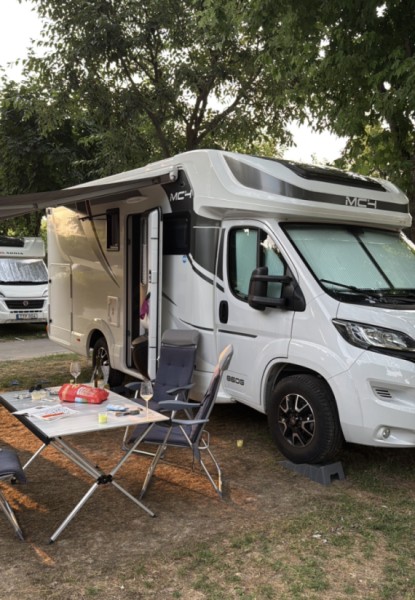 Fiat McLouis Mc4 860G Wohnmobil - Lugano, Schweiz