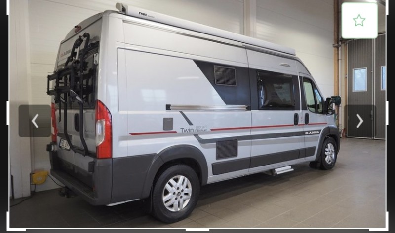 Adria Twin 600 SPT Wohnmobil - Linköping, Schweden