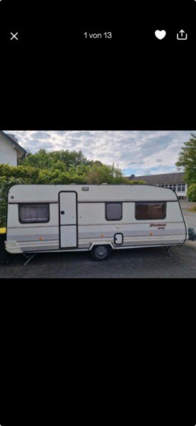 Lord MÜNSTERLAND 545 k Wohnwagen - Schlangen, Deutschland