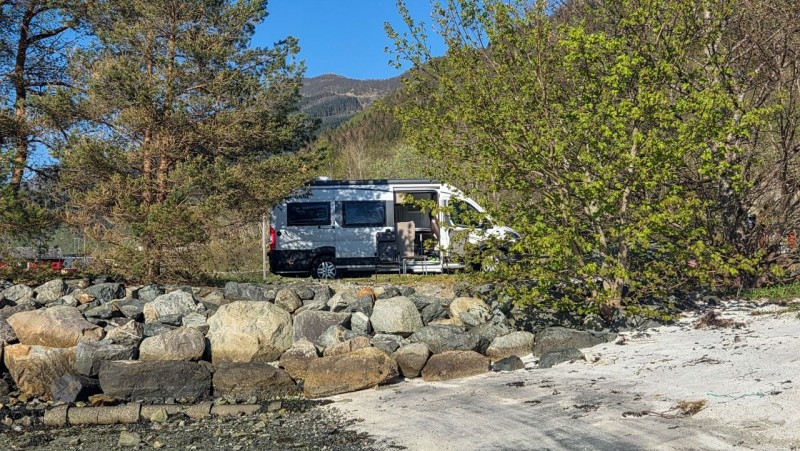 Pössl KW 18 Campingbus - Klokkarvik, Norwegen