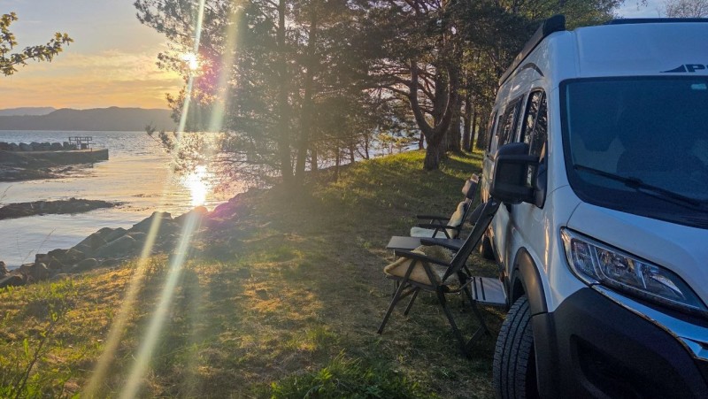 Pössl KW 18 Campingbus - Klokkarvik, Norwegen