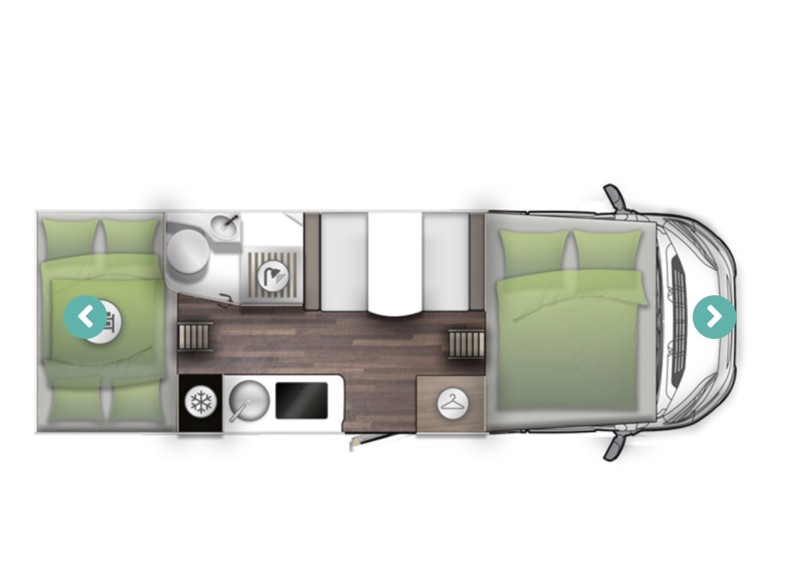 Forster A699DVB Motorhome - Au, Switzerland