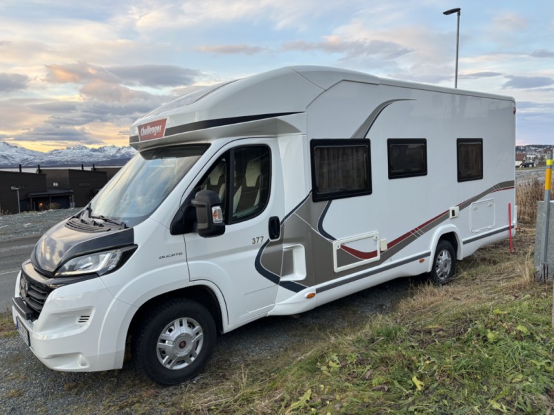 Challenger Genesis 377 Wohnmobil - Tromsdalen, Norwegen