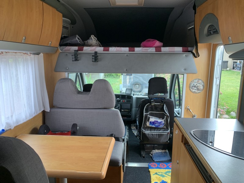 Fiat 230 Knaus Wohnmobil - Osby, Schweden