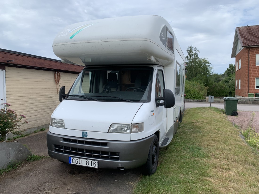 Fiat 230 Knaus Wohnmobil - Osby, Schweden