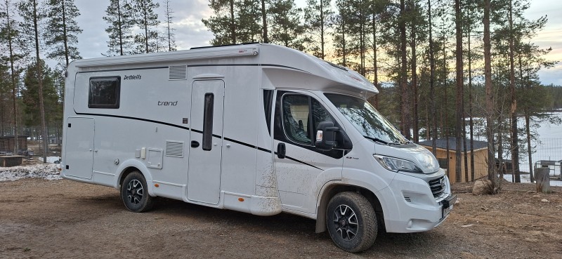 Dethleffs Fiat Ducato Lava / Alusta 140 Multijet 2,3 D Wohnmobil - Ivalo, Finnland