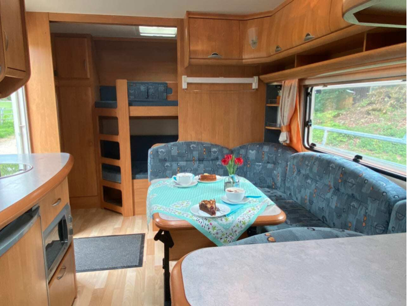Hobby 560 KMFE Wohnwagen - WONSEES, Deutschland