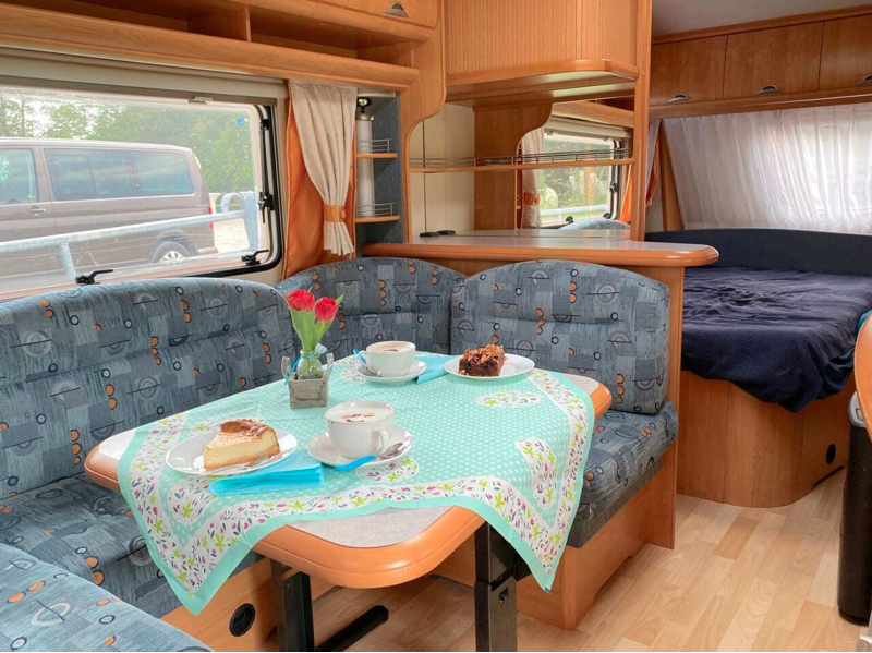 Hobby 560 KMFE Wohnwagen - WONSEES, Deutschland