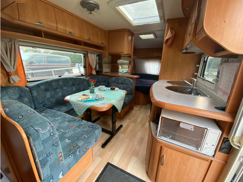 Hobby 560 KMFE Wohnwagen - WONSEES, Deutschland