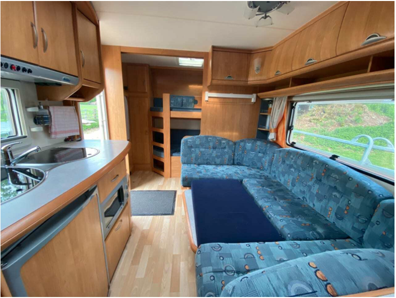 Hobby 560 KMFE Wohnwagen - WONSEES, Deutschland