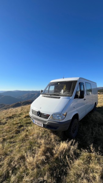 Mercedes Sprinter Campervan - Fallholz, Österrike