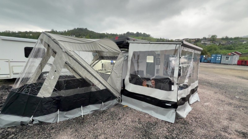   Wohnwagen - Bønes, Norwegen