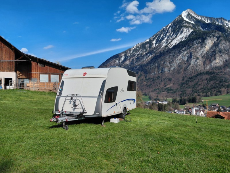 Bürstner Averso 440TK Wohnwagen - Rickenbach, Schweiz