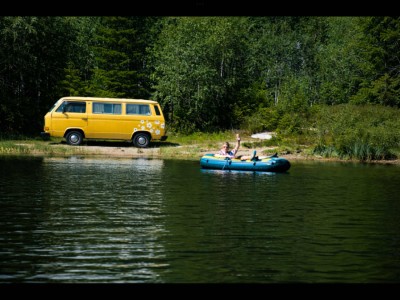 VW Transporter T3 Campervan - Skallestad, Norge