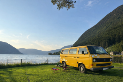 VW Transporter T3 Campervan - Skallestad, Norge