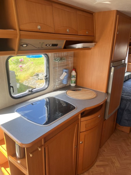 Adria 613 UL Wohnwagen - Halden, Norwegen