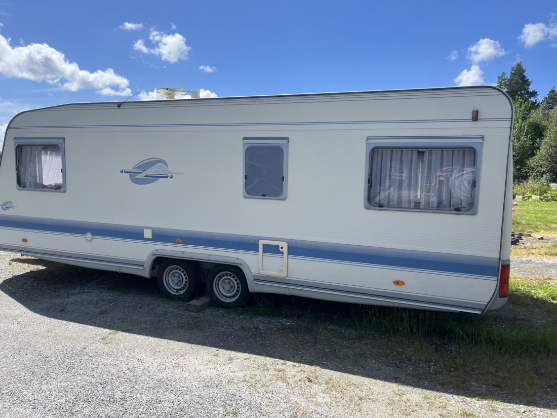 Adria 613 UL Wohnwagen - Halden, Norwegen