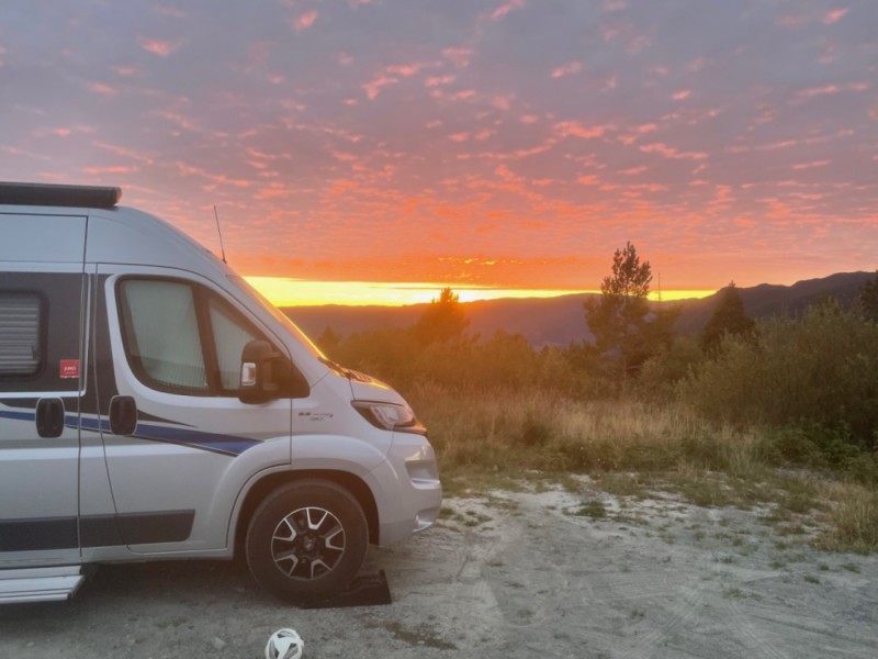 Knaus Boxstar Bybobil - Veavågen, Norge
